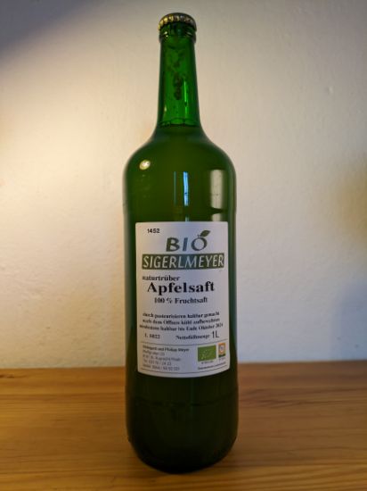 Picture of Bio-Apfelsaft naturtrüb 1l