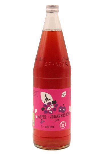 Bild von Bio-Apfel-Johannisbeeren-Saft 1 Liter