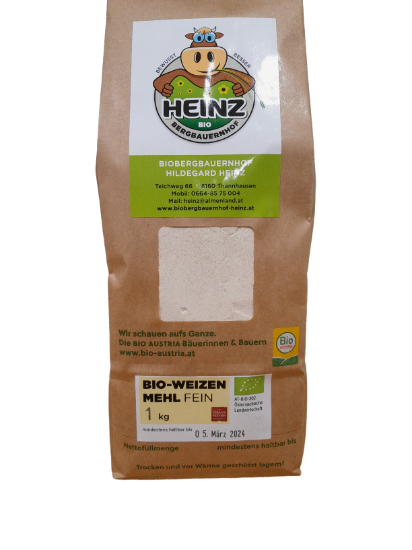 Bild von Bio-Weizenmehl fein 1 kg