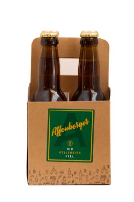 Bild von Affenberger Bio Kellerbier HELL 4er (4x0,33l)