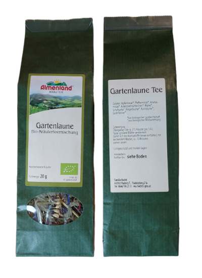 Bild von Bio-Kräutertee  "Gartenlaune" 20g