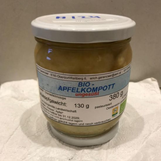 Picture of Bio-Kompott Apfel - ungesüßt