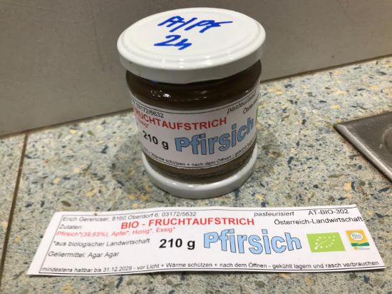 Picture of Bio-Fruchtaufstrich Pfirsich