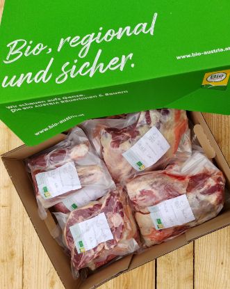 Zeige Details für Bio-Lammfleisch - Großes Mischpaket | ca. 7 kg - 19,50€/kg Bild von Bio-Lammfleisch - Großes Mischpaket | ca. 7 kg - 19,50€/kg