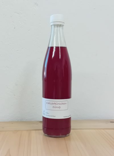 Bild von Kaiserkirschen Sirup 0,5l