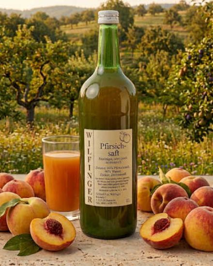 Pfirsichsaft
