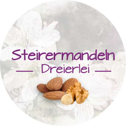 Bild von Steirermandeln Dreierlei - 100g Glas